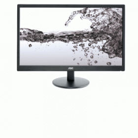 MONITOR AOC LCD LED 21.5 WIDE E2270SWN 5MS 0.248 1920X1080 600:1 BLACK VGA VESA FINO:06/11