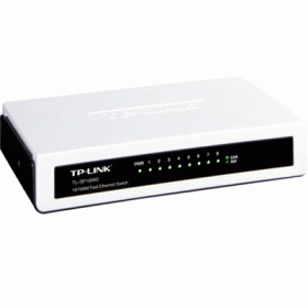 SWITCH 8P LAN 10/100M TP-LINK TL-SF1008D DESKTOP -GARANZIA 3 ANNI- FINO:31/10