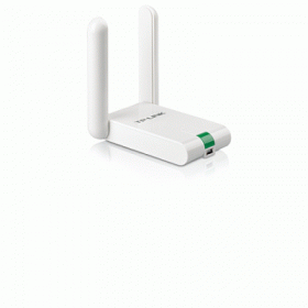 ADATTATORE USB WIRELESS N 300M TP-LINK TL-WN822N 802.11BGN - 2T2R-2.4GHZ-QSS BUTTON-CAVO 2 ANT. FISSE - GARANZIA 3 ANNI-