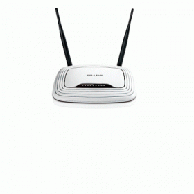 WIRELESS N ROUTER 300M TP-LINK TL-WR841N 802.11NGB 4P 10/100M - 2ANT. FISSE -GARANZIA 3 ANNI- FINO:31/10