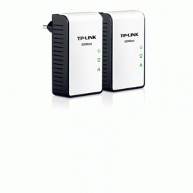 POWERLINE 500M TP-LINK TL-PA411KIT MINI SIZE STARTER KIT CONF.2PZ -MULTISTREAMING -GARANZIA 3 ANNI- FINO:31/10