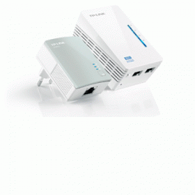 POWERLINE 500M WIRELESS N EXTENDER TP-LINK TL-WPA4220KIT- INCL. TL-WPA4220 + 1 TL-PA4010 - GARANZIA 3 ANNI- FINO:31/10