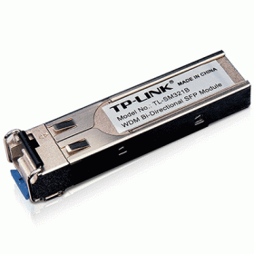 MODULO SFP MINI-GBIC TP-LINK TL-SM321B MONOMODALE BIDIREZIONALE 1000BASE-BX10-D LC 1310NM/RC:1550NM