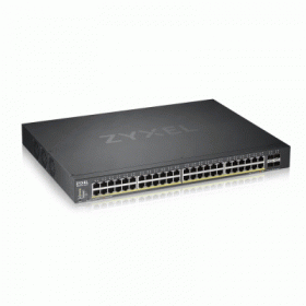 SWITCH ZYXEL XGS1930-52HP-EU0101F 48P GIGABIT (EROG.POE 375W)+ 4P 10GBE SFP+ ,IPV6, VLAN, NEBULAFLEX - GAR. A VITA