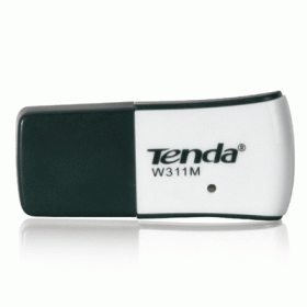 WIRELESS N 150M LAN USB TENDA W311M 802.11BGN - DRIVER PER WINXP/2K/VISTA/7/8 - GARANZIA 3 ANNI-