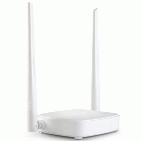 WIRELESS N ROUTER 300M TENDA N301 3P 10/100M -1P 10/100 WAN - 2ANT. FISSE -GARANZIA 3 ANNI-