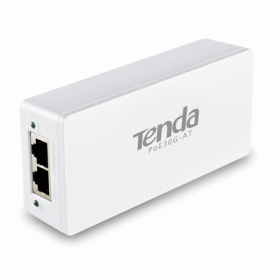 ADATTATORE POE INJECTOR TENDA POE30G-AT IEEE 802.3AT - 2P GIGA RJ45 - 100M POE EXTENSION- ALIM.30W - GARANZIA 3 ANNI