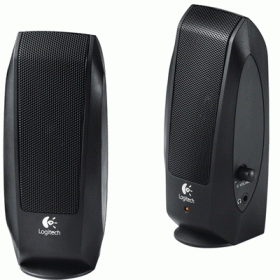 CASSE LOGITECH OEM S120 2.0 2.3W RMS BLACK P/N 980-000010 EAN 5099206 0039814 -GARANZIA 3 ANNI-