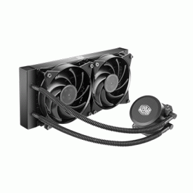 DISS A LIQUIDO COOLER MASTER MLW-D24M-A20PW-R1 MASTERLIQUID LITE 240 INTEL LGA 775>2066 AMD AM4>FM1 2X120X120X25MM 2000RPM >15DB