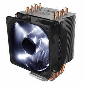 VENTOLA X CPU COOLER MASTER RR-H411-20PW-R1 HYPER H411R WHITE L INTEL LGA775/2066 AMD AM4/FM2+ 92X92X25MM 29.4DBA 600-2000RPM 4P