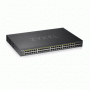 SWITCH ZYXEL GS192048HPV2-EU0101F 44P GIGA POE +4P DUAL GIGABIT+2P SFP, IPV6,VLAN,  RACK 19 FREE NEBULA BASIC CLOUD MANAGEMENT