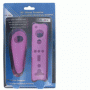 CUSTODIA X CONTROLLER E NUNCHUK NINTENDO WII NILOX 11NX09SC00001 SILICONE ROSA